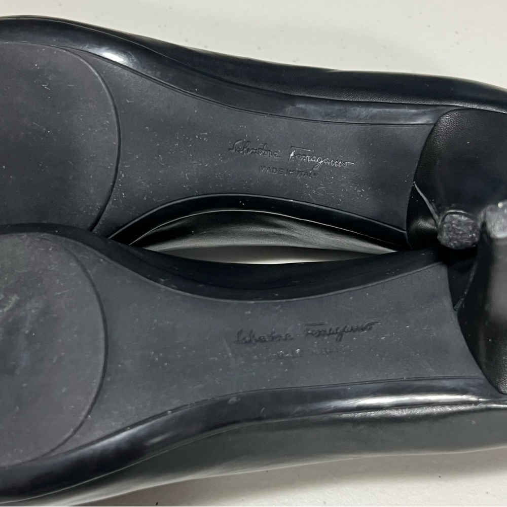 SALVATORE FERRAGAMO Cap Toe Heels with Dust Bag - Picture 12 of 14